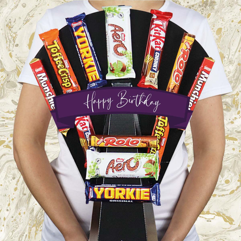 Nestlé Variety Chocolate Bouquet - Happy Birthday