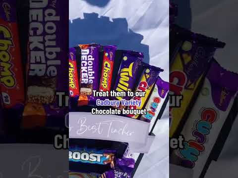 Cadbury Vs Galaxy Schokoladenblumenstrauß