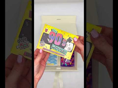 Dudey 90's Treatbox Gift Hamper with Quiz, Edible Cassette & Playlist