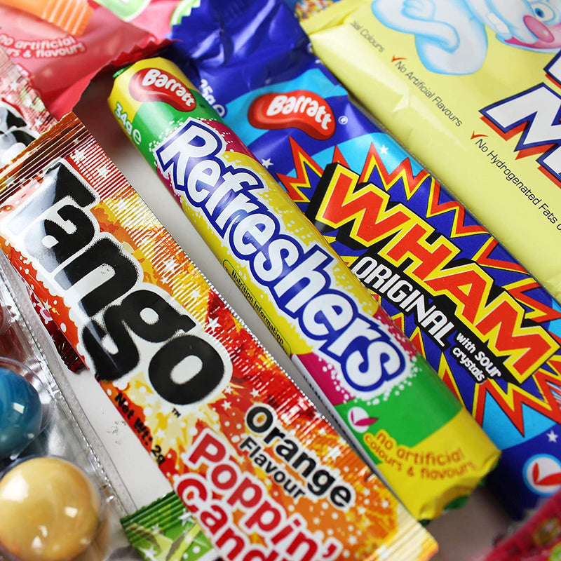 Ultimate Retro Sweets Gift Hamper - Close Up