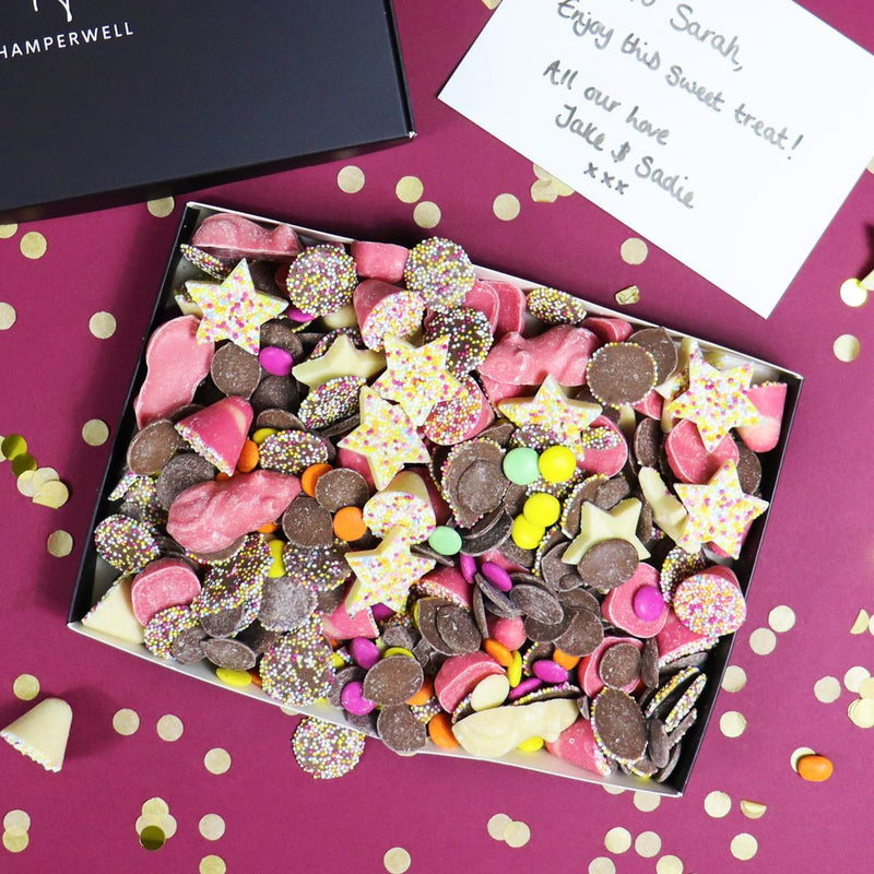 Bonbons Chocolat Pick N Mix Bonbons Boîte aux lettres Panier cadeau