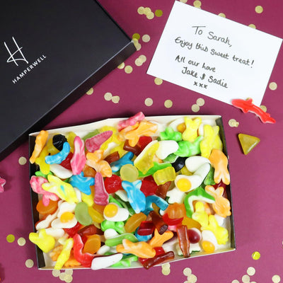 Jelly Pick N Mix Süßigkeiten Briefkasten Geschenkkorb