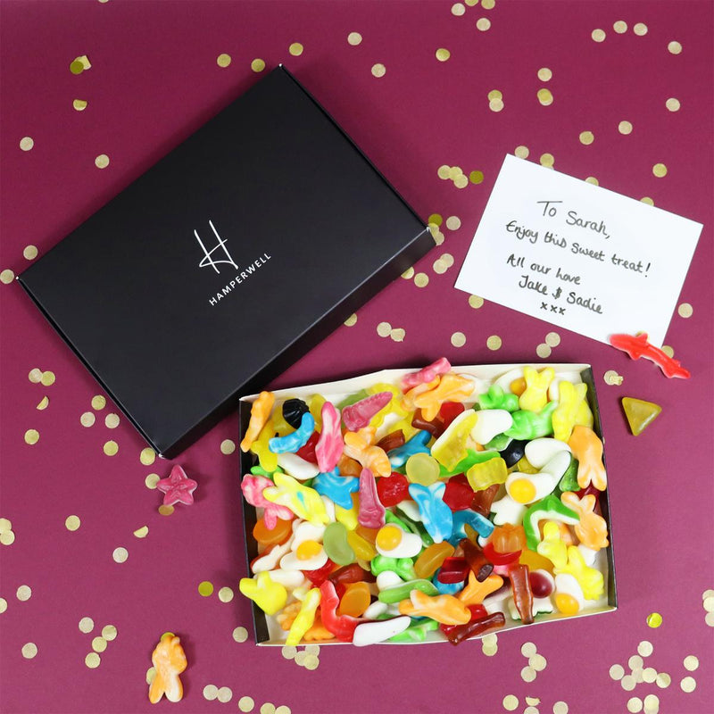 Jelly Pick N Mix Sweets Coffret cadeau boîte aux lettres