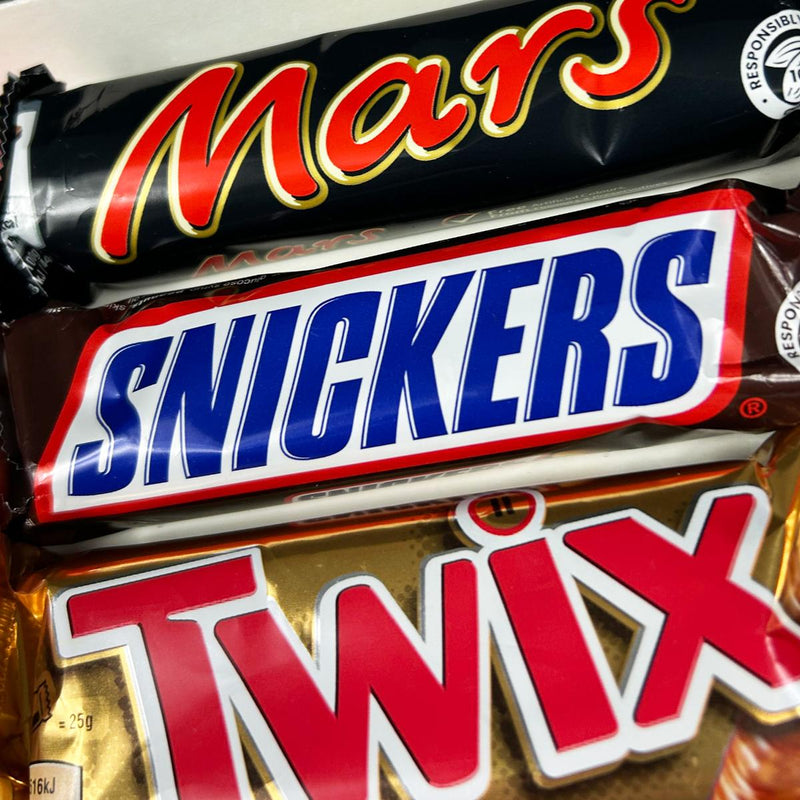 Mars &amp; Galaxy Schokoladen-Briefkasten-Geschenkkorb