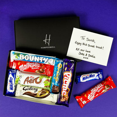 Mega Mix Schokoladen-Briefkasten-Geschenkkorb