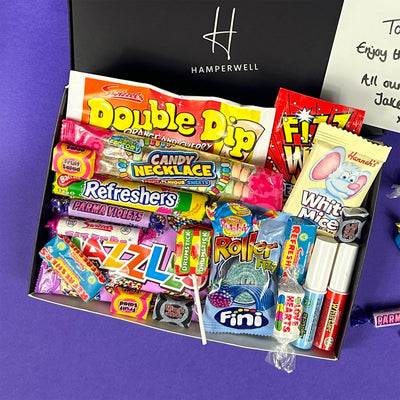 Retro Candy Letterbox Gift Hamper