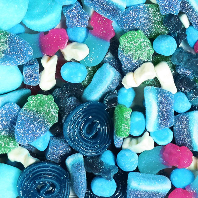 Panier-cadeau Ultimate Blue Pick N Mix Sweets Boîte aux lettres