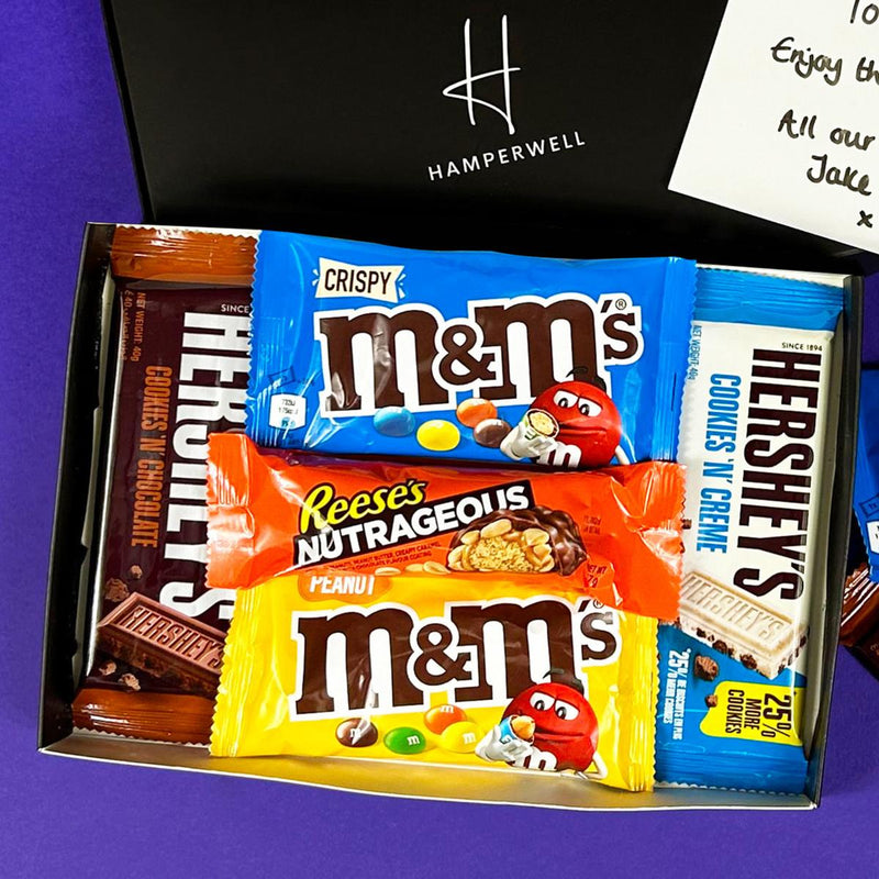 USA Chocolate Letterbox Gift Hamper