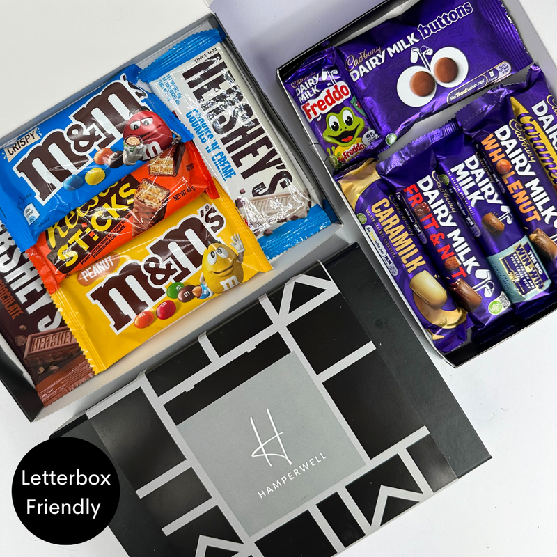 Coffret cadeau en chocolat avec boîte aux lettres aux États-Unis