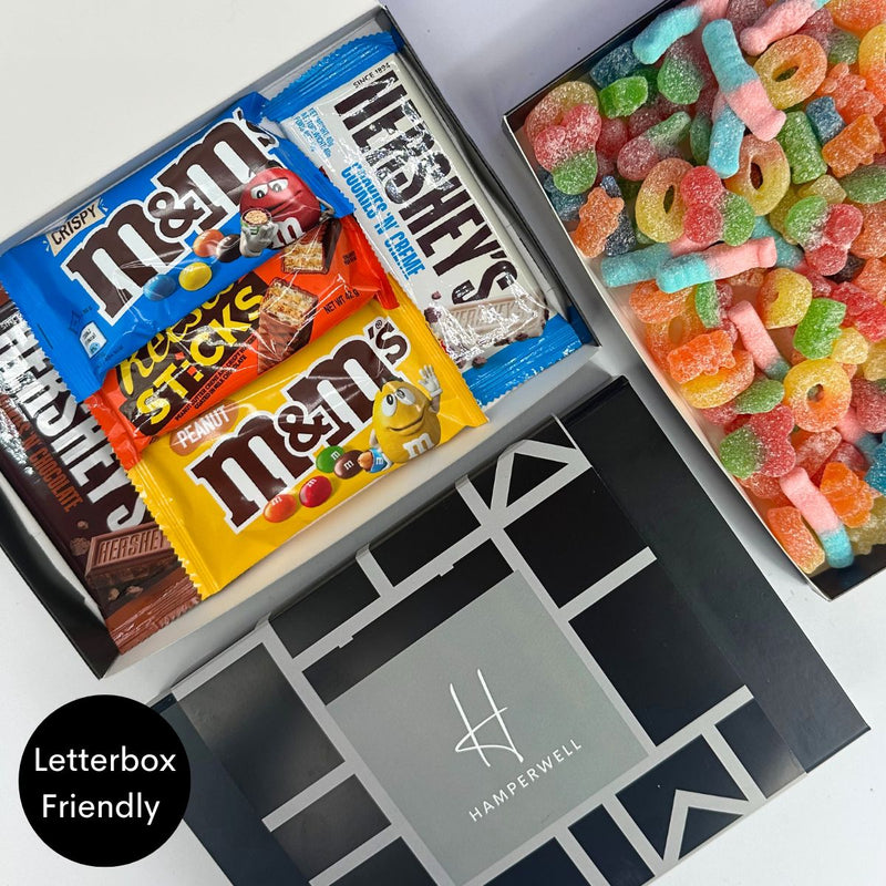 Coffret cadeau en chocolat avec boîte aux lettres aux États-Unis