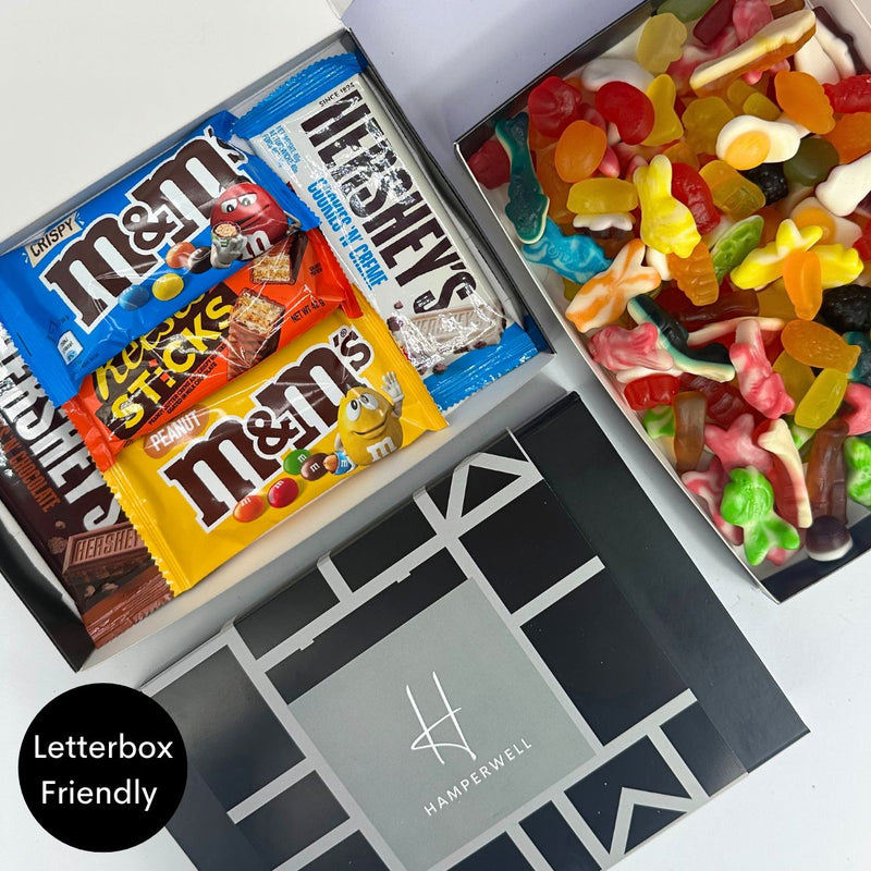 Coffret cadeau en chocolat avec boîte aux lettres aux États-Unis
