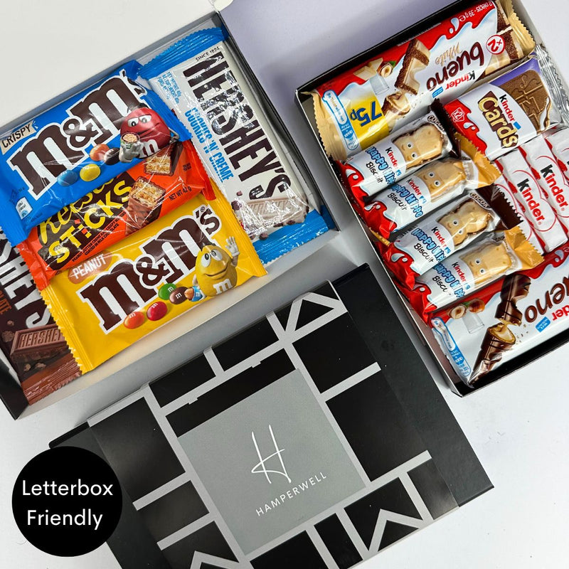 Coffret cadeau en chocolat avec boîte aux lettres aux États-Unis