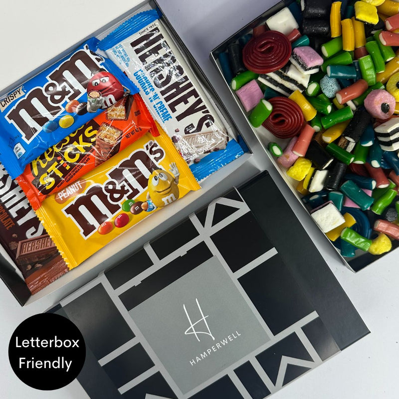 Coffret cadeau en chocolat avec boîte aux lettres aux États-Unis