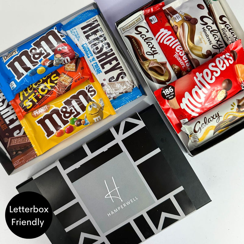 Coffret cadeau en chocolat avec boîte aux lettres aux États-Unis