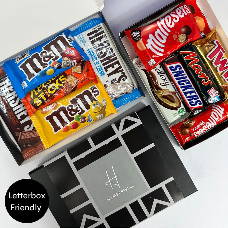 Coffret cadeau en chocolat avec boîte aux lettres aux États-Unis