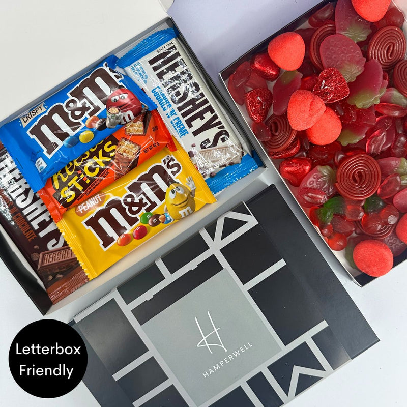 Coffret cadeau en chocolat avec boîte aux lettres aux États-Unis