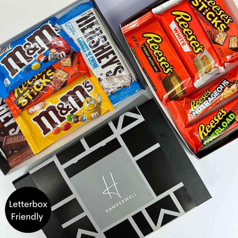 Coffret cadeau en chocolat avec boîte aux lettres aux États-Unis
