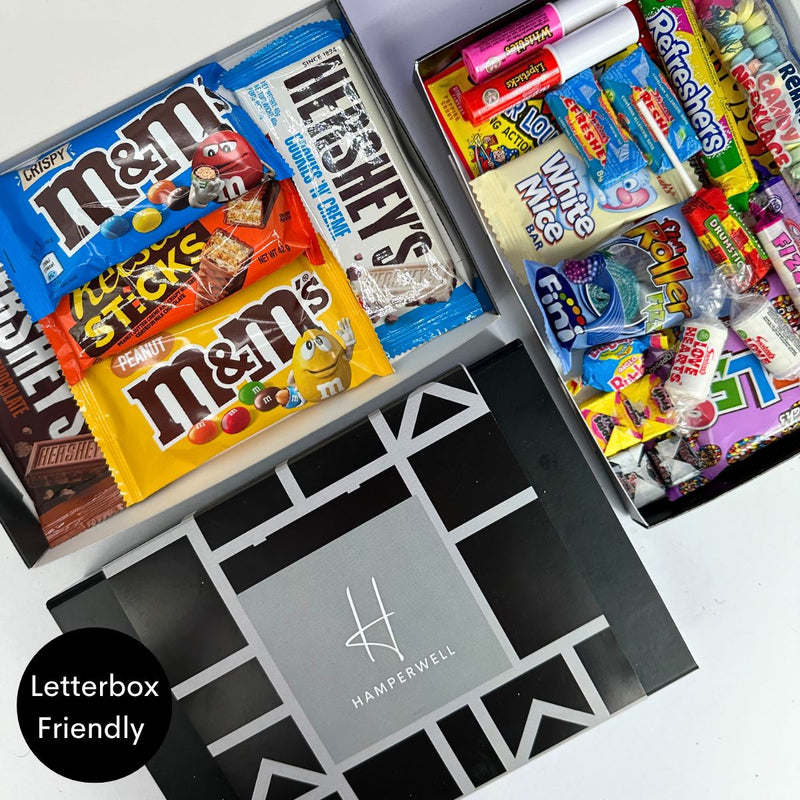Coffret cadeau en chocolat avec boîte aux lettres aux États-Unis