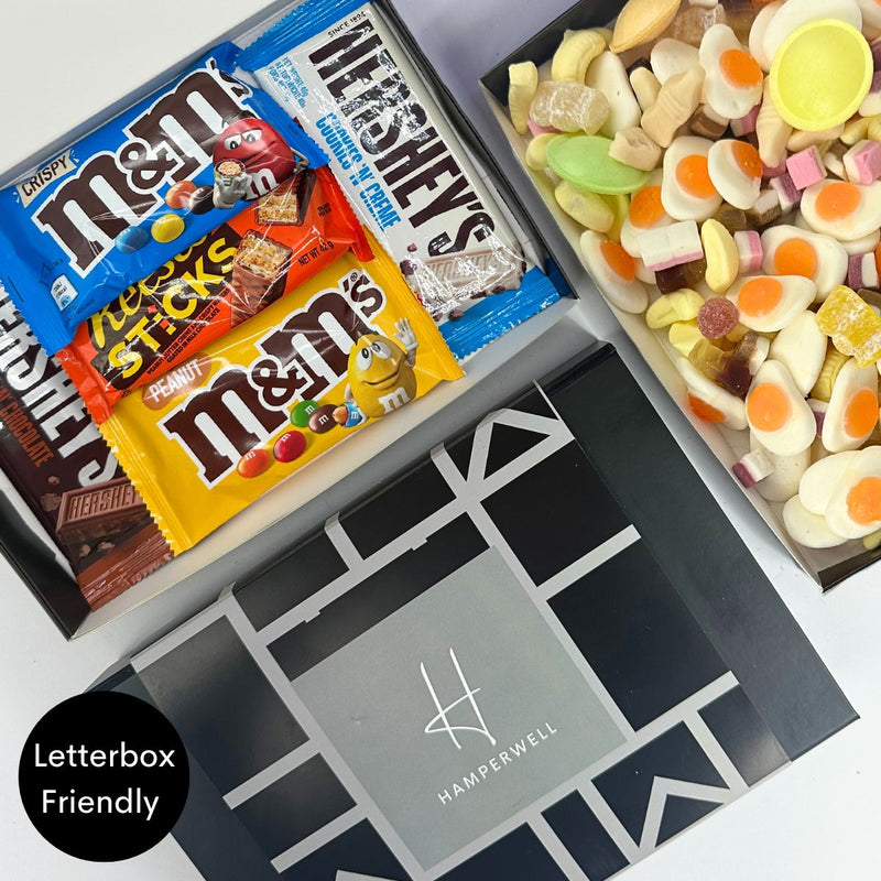 Coffret cadeau en chocolat avec boîte aux lettres aux États-Unis