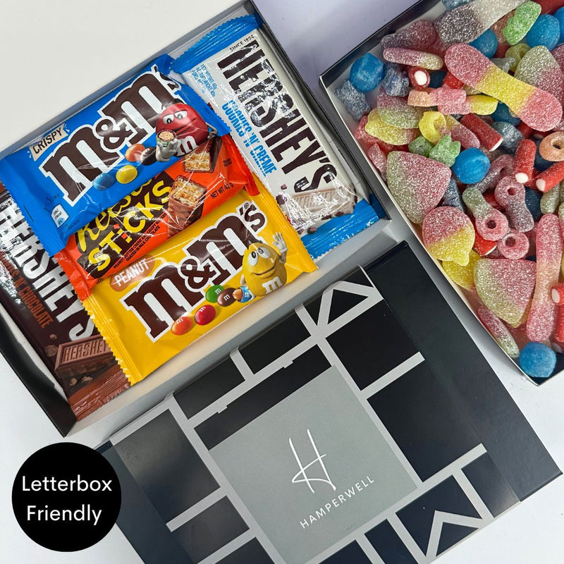 Coffret cadeau en chocolat avec boîte aux lettres aux États-Unis