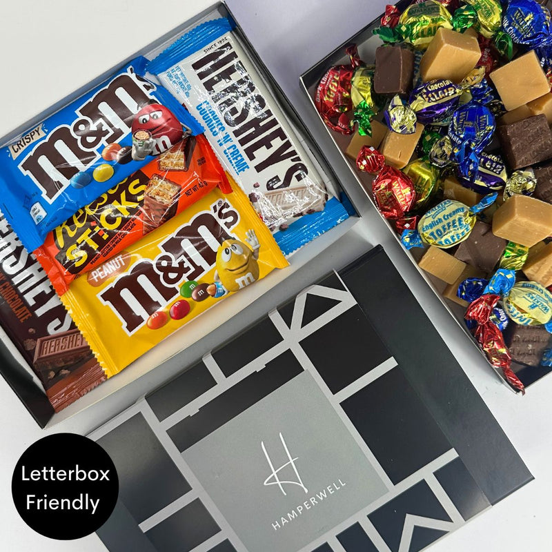 Coffret cadeau en chocolat avec boîte aux lettres aux États-Unis