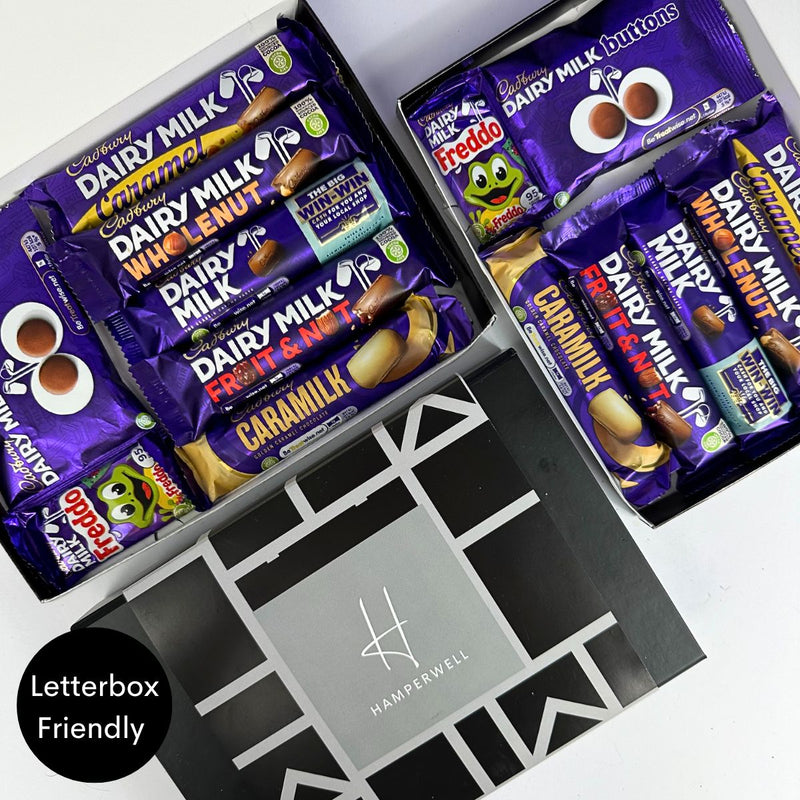 Coffret cadeau de chocolat au lait Cadbury Dairy Milk