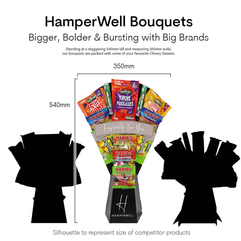HamperWell Bouquets - Bigger, Bolder & Bursting with Big Brands