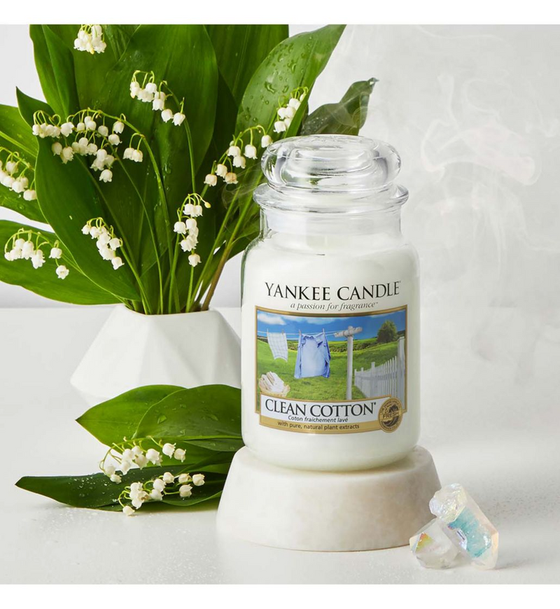 Yankee Candle Clean Cotton Classic Large Jar Candle