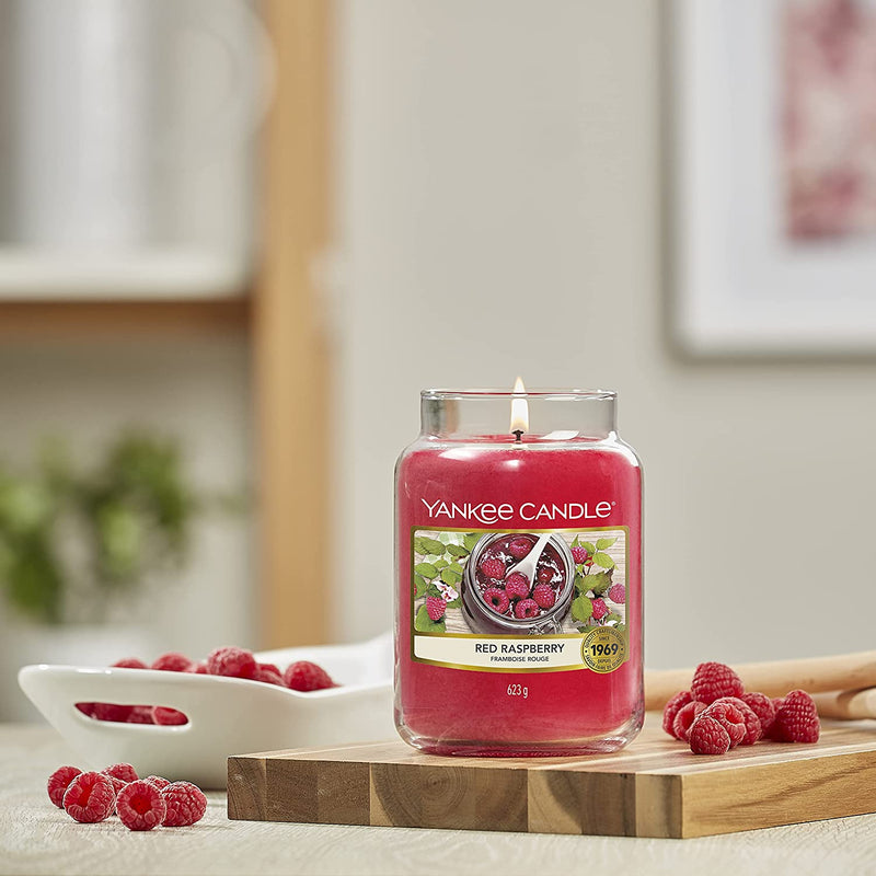 Yankee Candle Red Raspberry Classic Large Jar Candle