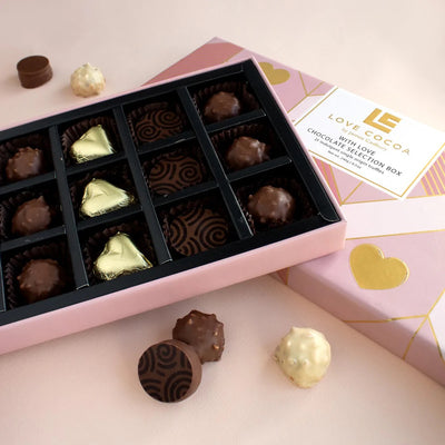 Love Cocoa With Love Schokoladen-Trüffel-Auswahlbox