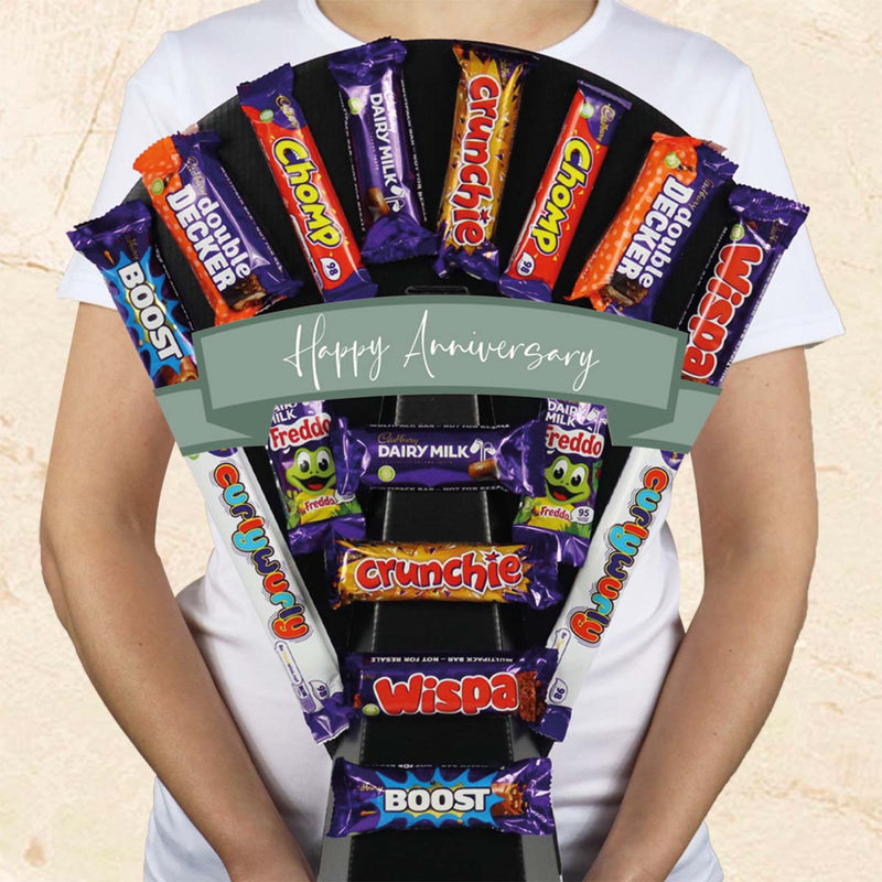 Cadbury Essentials Chocolate Bouquet Happy Anniversary