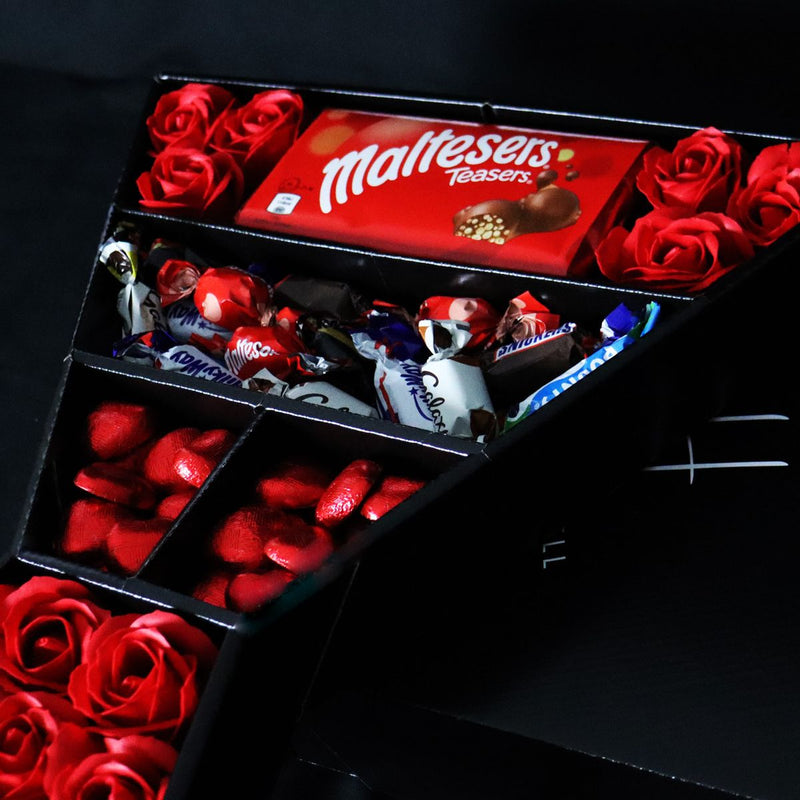 Celebrations Signature Chocolate Bouquet With Red Roses