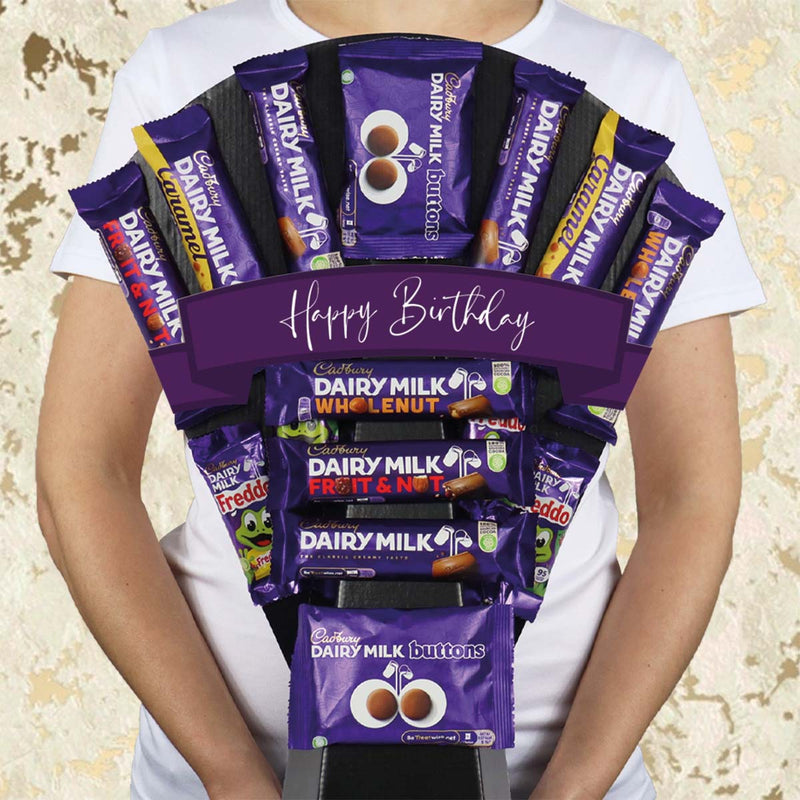 Cadbury Dairy Milk Chocolate Bouquet Happy Birthday
