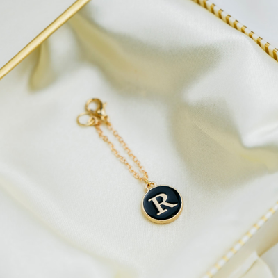 Dainty Personalised Initial IWatch Strap Hanging Charm Jewellery