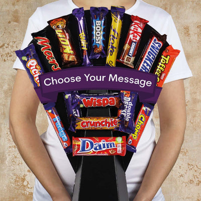 Mixed Variety Chocolate Bouquet Choose Your Message