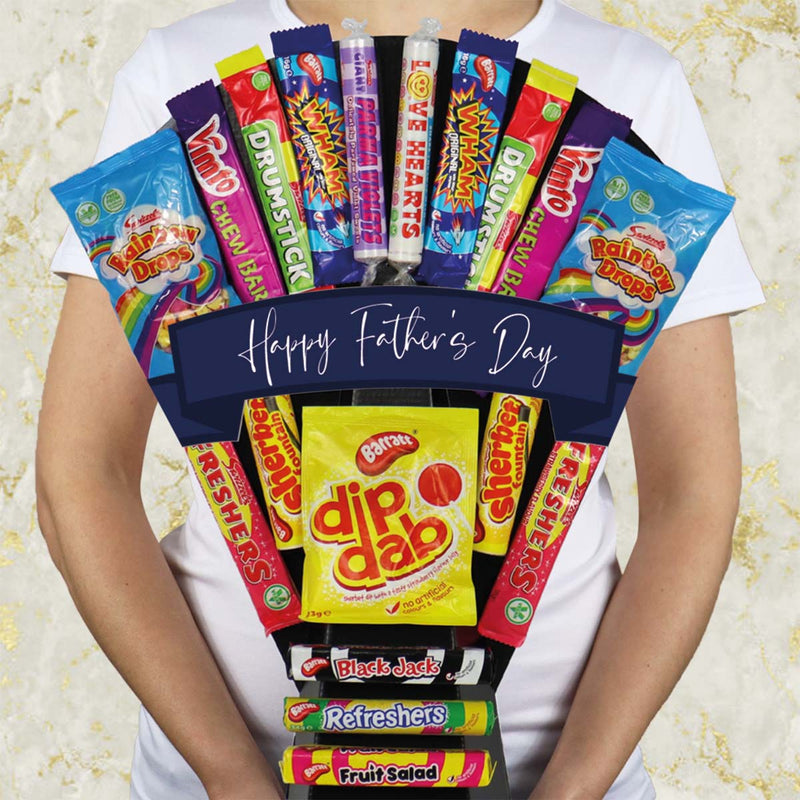 Retro Sweets Bouquet Happy Father&