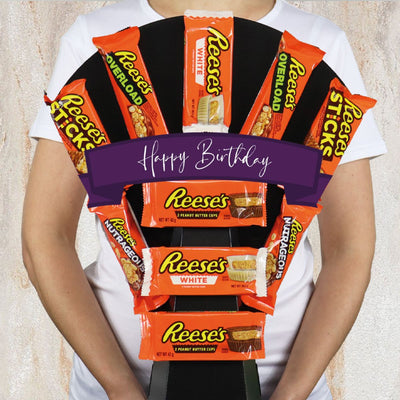 Reese's Chocolate Bouquet - Happy Birthday