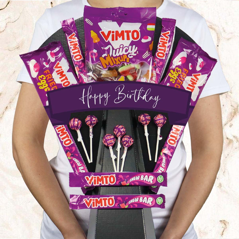 Vimto Sweets Bouquet Happy Birthday