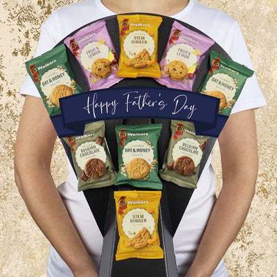 Walkers Crumbly and Chunky Biscuit Bouquet Happy Father's Day