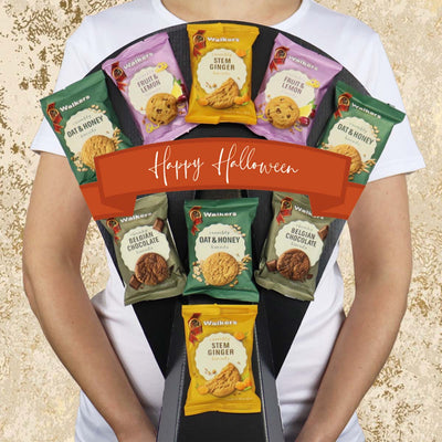 Walkers Crumbly and Chunky Biscuit Bouquet Happy Halloween